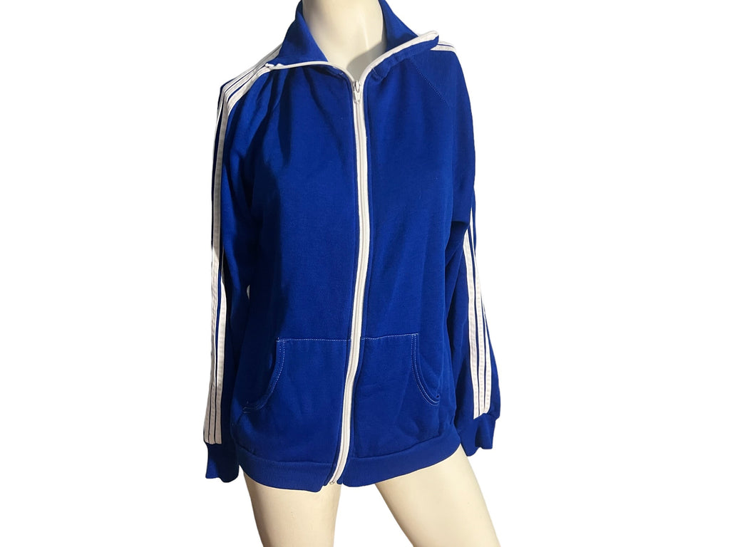 Vintage blue track suit jacket L