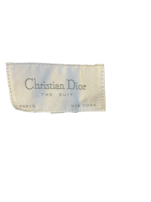 Vintage 80's blue Christian Dior The Suit 10