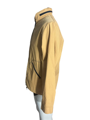 Vintage Nortex mustard yellow windbreaker jacket M