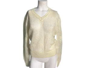 Vintage 70's hand loomed sweater M