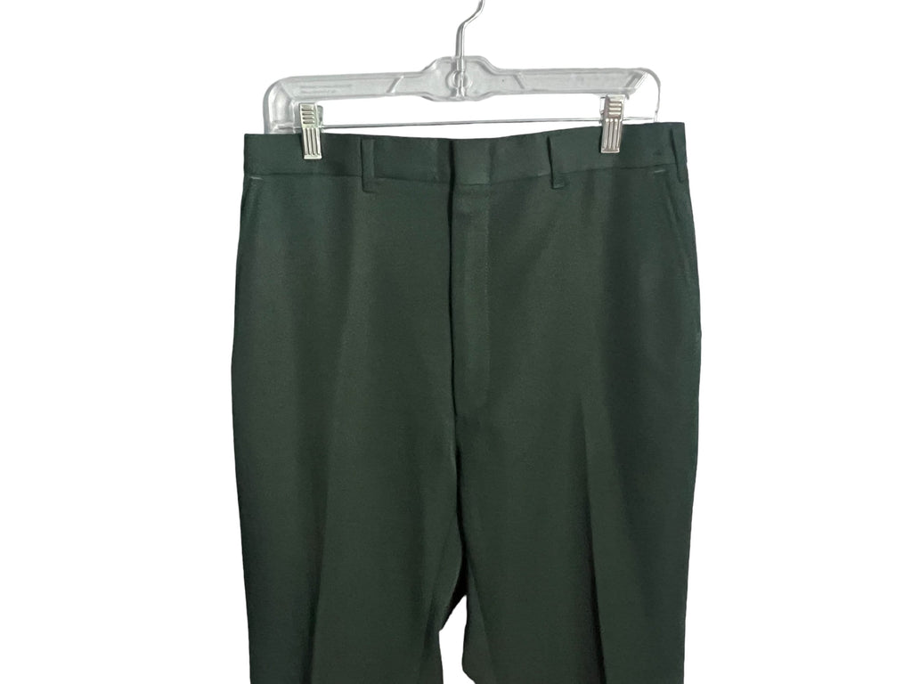 Vintage green 70's green pants 34 x 30 Haggar