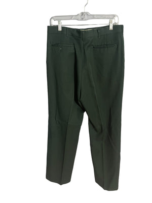 Vintage green 70's green pants 34 x 30 Haggar