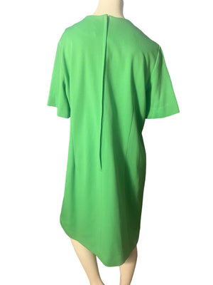 Vintage 70's green dress XL XXL Five Fashion
