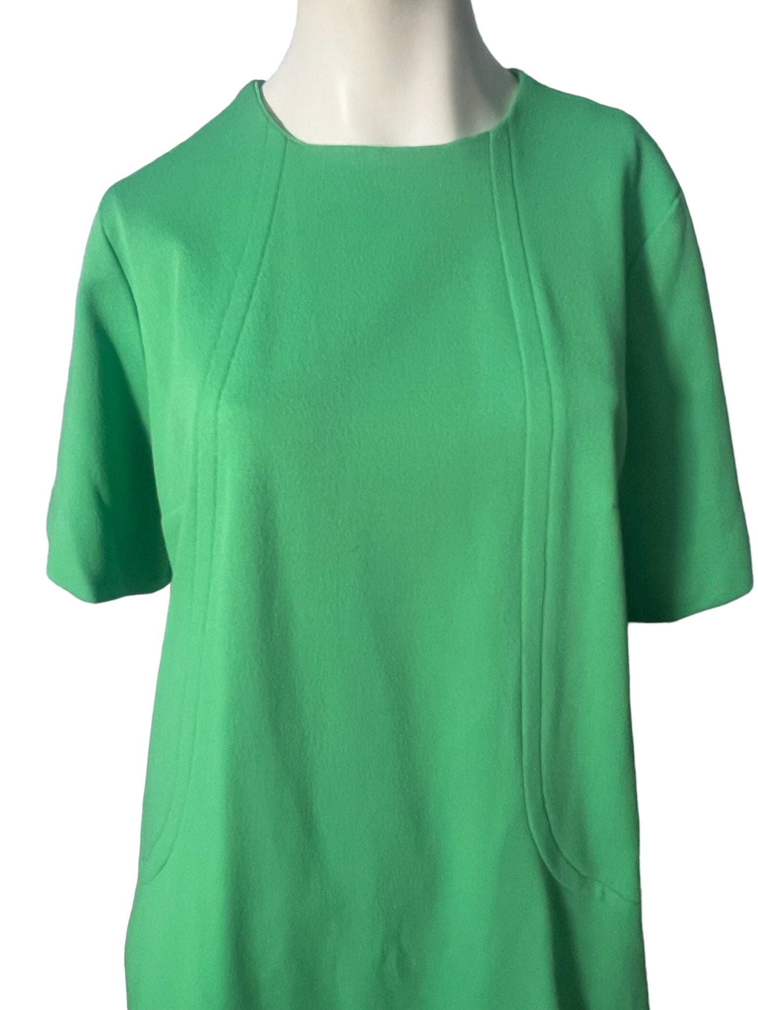 Vintage 70's green dress XL XXL Five Fashion