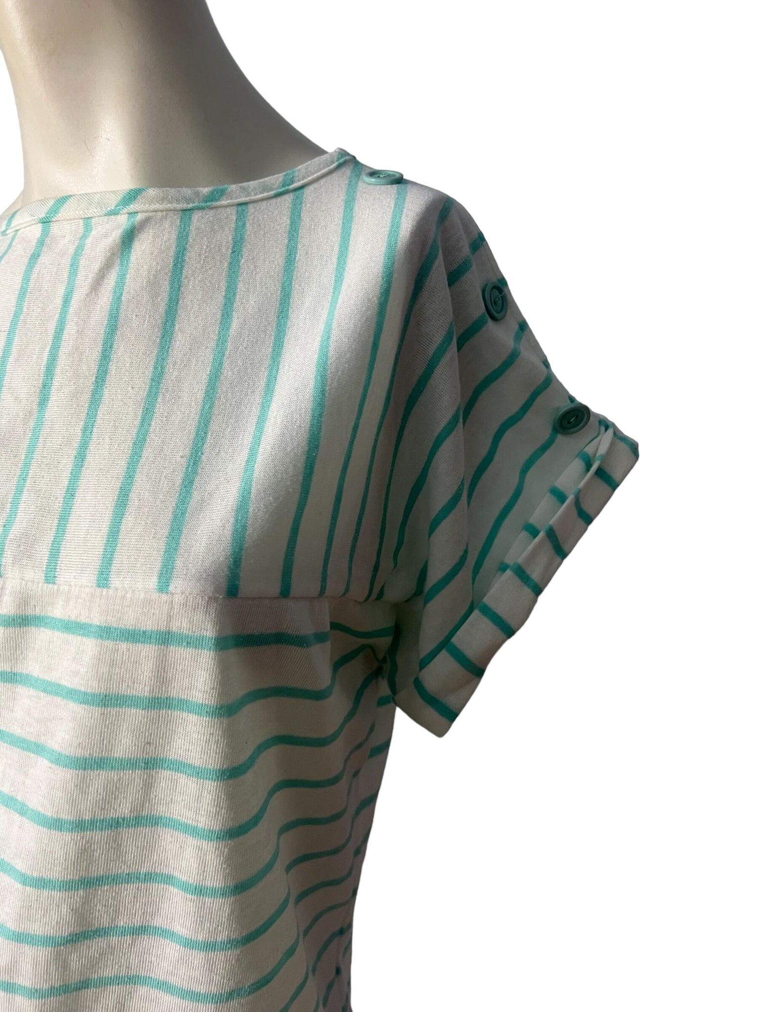 Vintage 80’s striped top shirt, tag says Club M